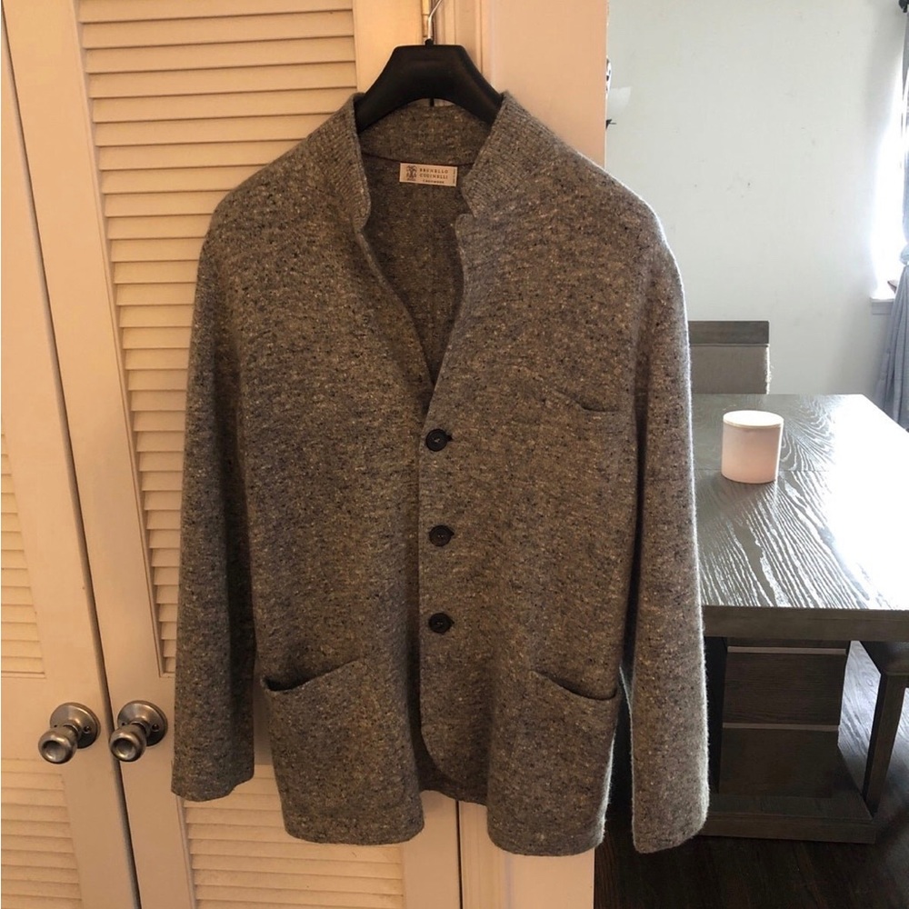 BRUNELLO CUCINELLI Mens cardigan (cashmere)